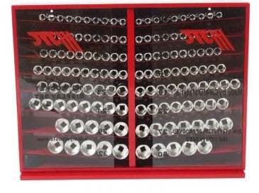 1/2" 137PC SOCKET DISPLAY SET (6PT)