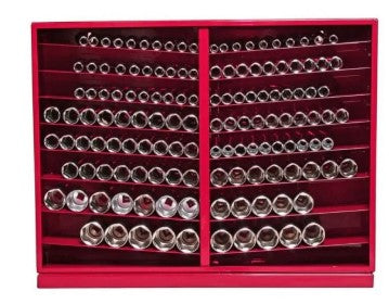 1/2" 137PC DEEP DISPLAY SOCKEET DISPLAY SET (6PT)