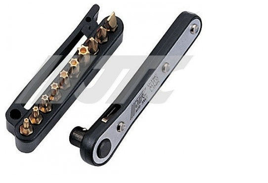 11PC MINI RATCHET BIT SET