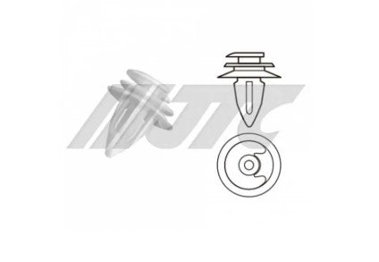 PLASTIC CLIPS BMW DOOR PANEL