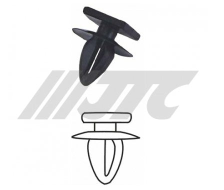 PLASTIC CLIP MITSUBISHI BUMPER