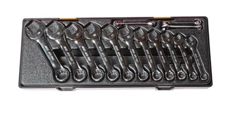 14PCS STUBBY COMBINATION WRENCH SET