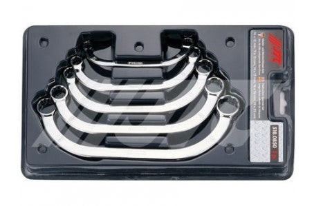 5PCS HALF MOON OFFSET BOX WRENCH SET