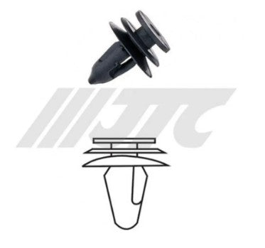 PLASTIC CLIPS DOOR PANEL