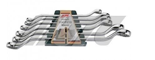 6PCS 45° OFFSET BOX WRENCH SET(MIRROR-FINISHED)