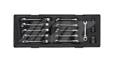 14PCS STUBBY GEAR COMBINATION WRENCH SET