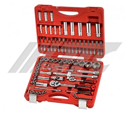 96 PCS 1/4", 1/2" SOCKET SET