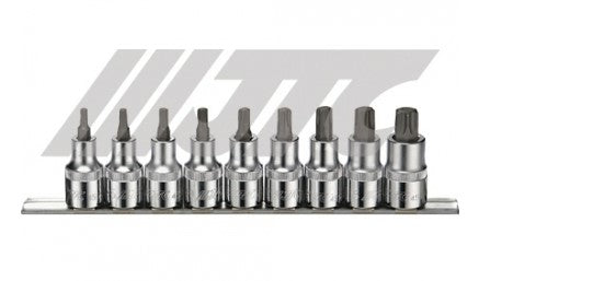 1/2"×9PCS STAR SOCKET BIT SET