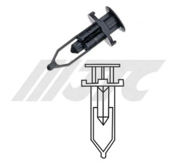 PLASTIC CLIPS TOYOTA BUMPER