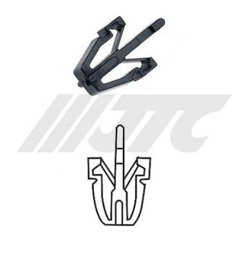 PLASTIC CLIPS RADIATOR COVER