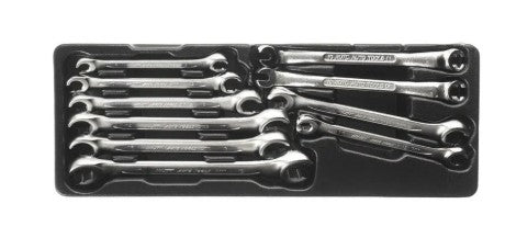 10PCS FLARE NUT WRENCH SET