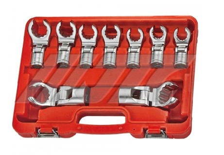 1/2" x 9PCS FLEXIBLE CROWFOOT WRENCH SET
