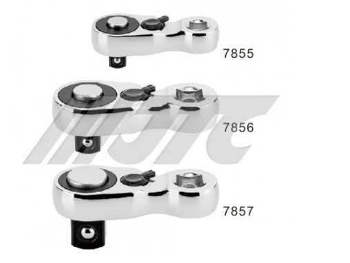 3PCS ULTRA-STUBBY RATCHET SET