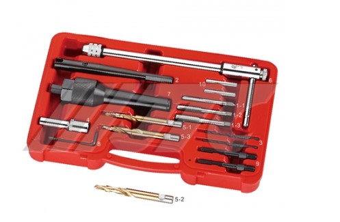 GLOW PLUG DRILLING SET