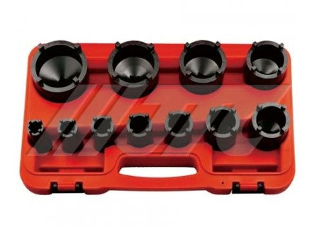 11PCS GROOVED NUT SOCKET SET(OUTER TOOTH)