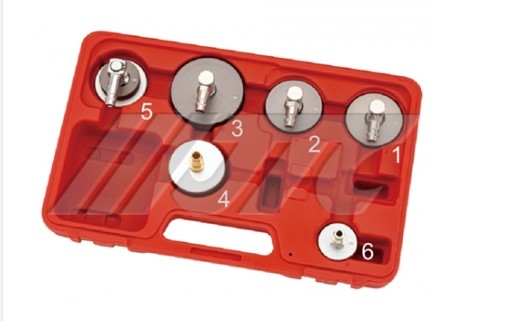 6 PCS BRAKE BLEEDER ADAPTER SET