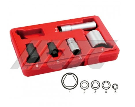 5PCS DIESEL INJECTION PUMP SPECIAL SOCKET SET