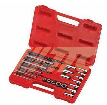25PCS SCREW EXTRACTOR/DRILL &GUIDE SET