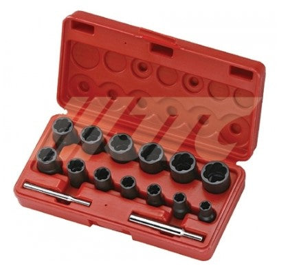 15PCS TWIST SOCKET SET