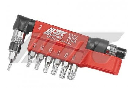 8PCS L HOLDER STAR BIT SET