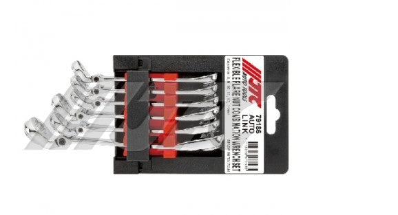 FLEXIBLE FLARE NUT COMBINATION WRENCH SET