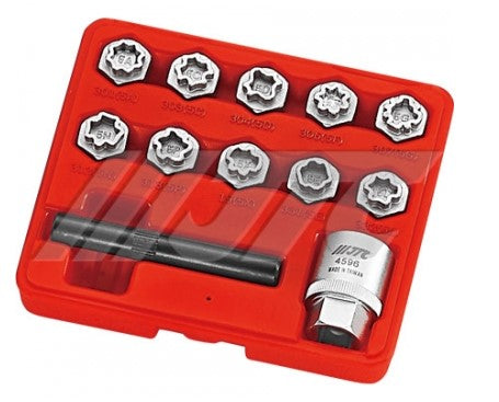 Coded Wheel Lock Socket WHEEL SCREW LOCK SOCKET SET- for BENZ (12PCS) – JTCTOOLSUSA