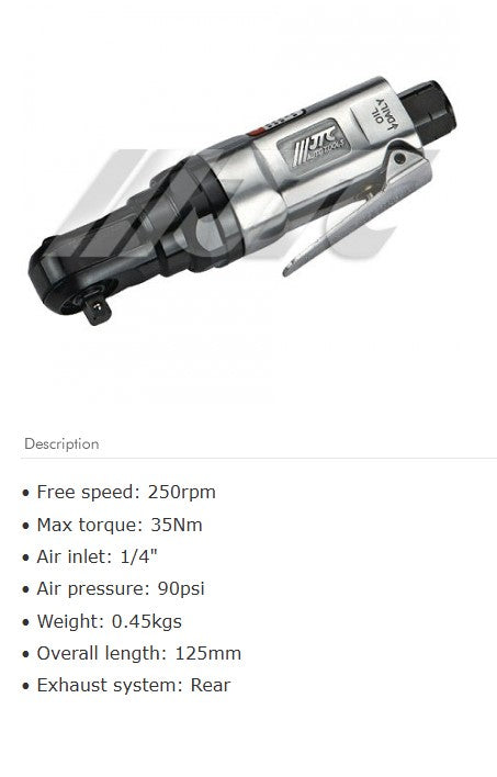 90° AIR PALM RATCHET WRENCH