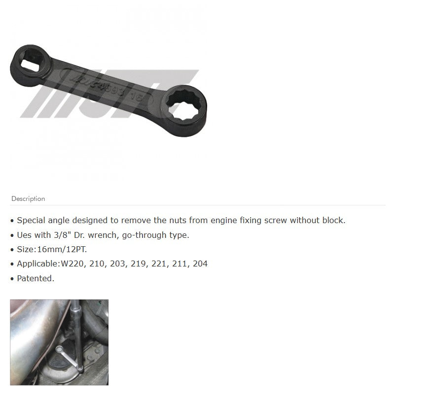 ENGINE FIXING SCREWS WRENCH- for BENZ