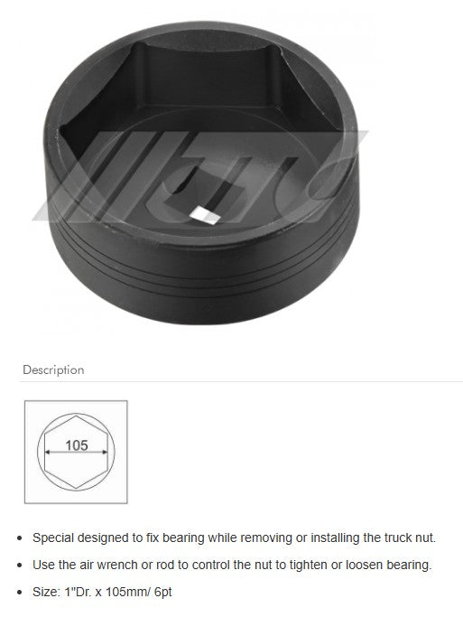TRUCK AXLE NUT SOCKET-for VOLVO