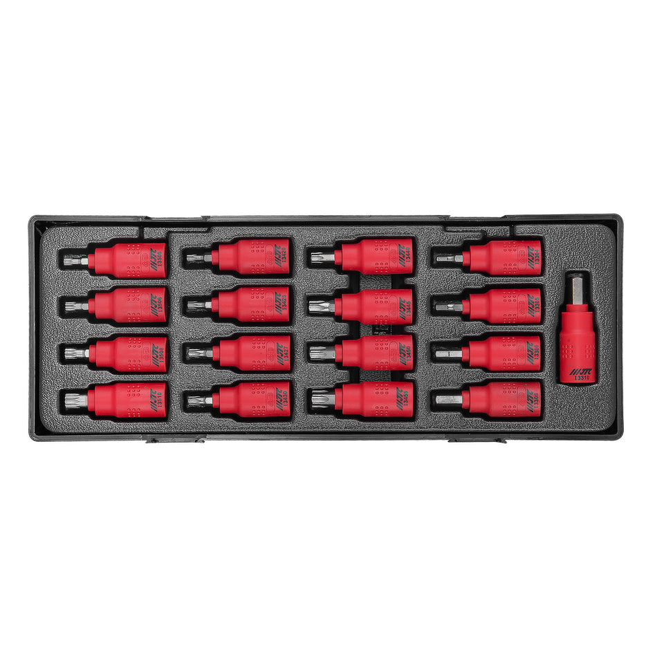 3/8" x 17PCS INSULATED SOCKET BIT SET