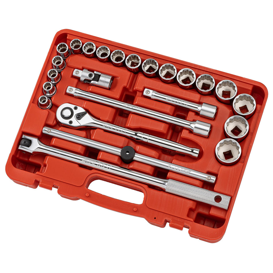 1/2" x 24PCS SOCKET SET(12PT)