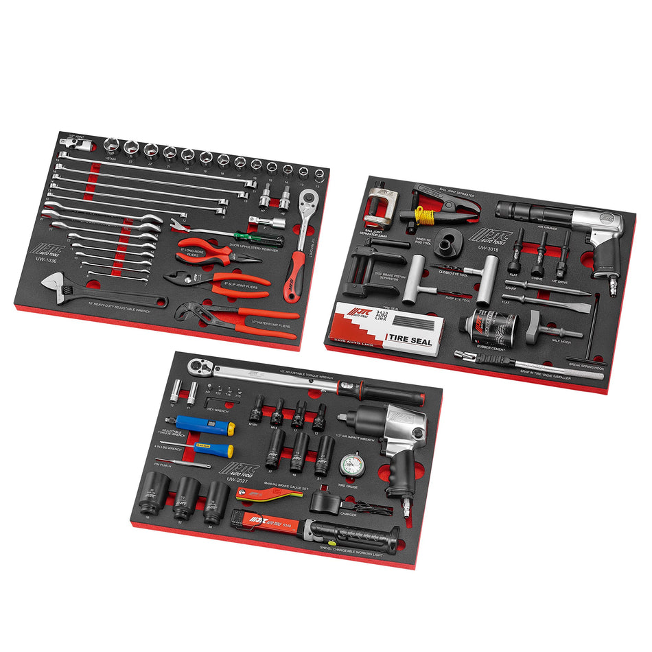 81 PCS WHEEL UNDERCAR TOOL SET